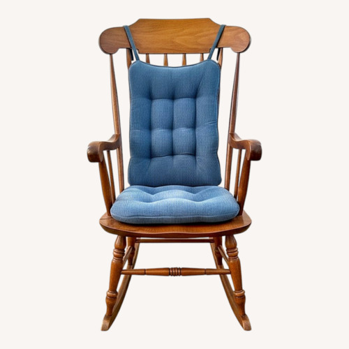 Used Vintage/Antique Finds Dark Brown Accent Chair for sale on AptDeco