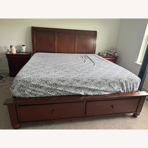 Used Clarion Platform Storage Bed for sale on AptDeco