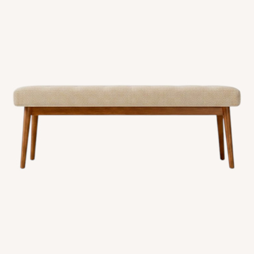 Used West Elm Mid-Century Bench for sale on AptDeco