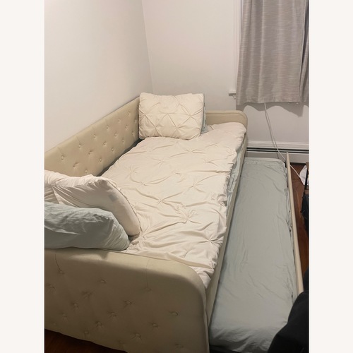 Used Wayfair Andover Mills Natural Daybed for sale on AptDeco