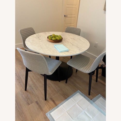 Used Room & Board 48" Diameter Aria Dining Table for sale on AptDeco