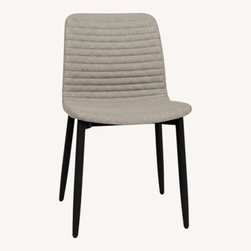 Used Room & Board Cato Dark Gray Fabric Cato Dining Chairs for sale on AptDeco