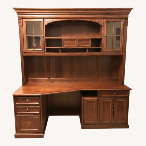 Used Hooker Furniture Corporation Dark Brown Bookcase for sale on AptDeco