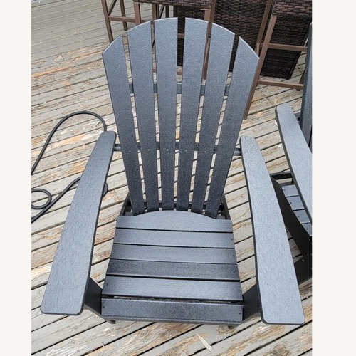 Used Set of 4 Polywood Adirondack Chairs for sale on AptDeco