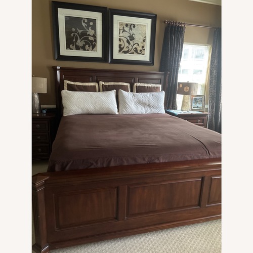 Used Vintage King Size Bed for sale on AptDeco