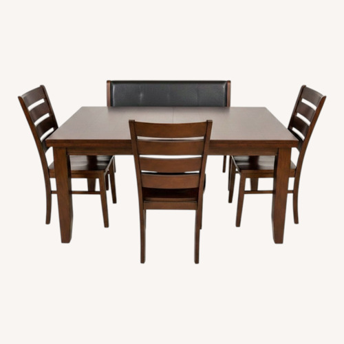 Used Dining Room Table, Chairs, Bench Seat for sale on AptDeco