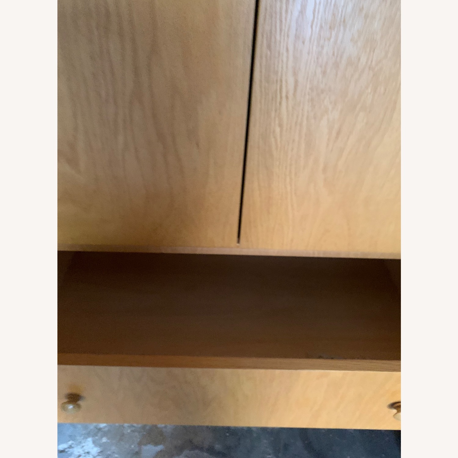 Gothic Cabinet Craft Natural Wood Armoire - image-3