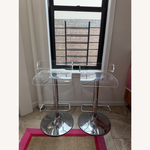 Used Overstock Transparent Stool for sale on AptDeco