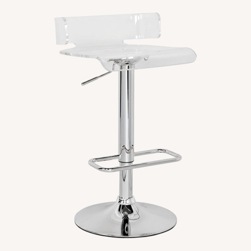 Used Overstock Transparent Stool for sale on AptDeco
