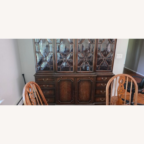 Used Mahogany Breakfront Antique for sale on AptDeco