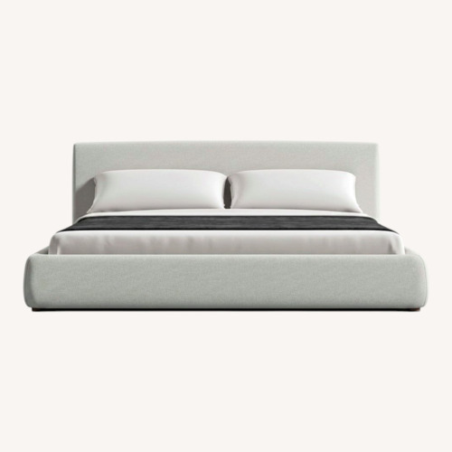 Used Rove Concepts Light Gray Fabric King Bed for sale on AptDeco