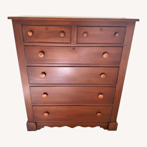 Used Lexington Furniture Dark Brown Fabric Dresser for sale on AptDeco