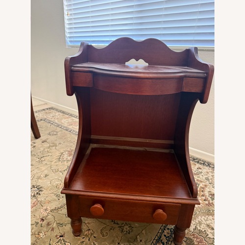 Used Lexington Furniture Dark Brown Wood Nightstand for sale on AptDeco