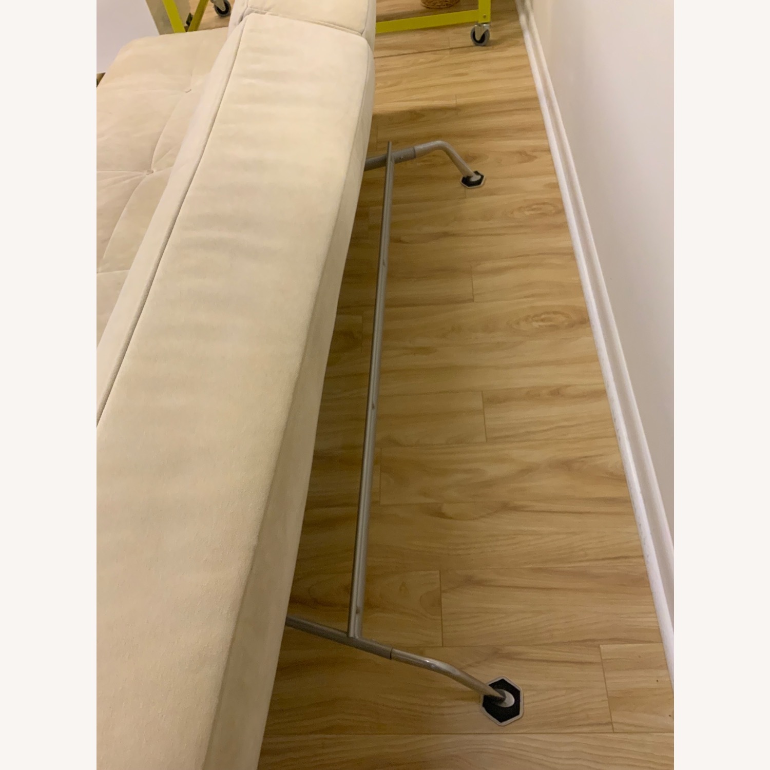 Vintage Ligne Roset Light Brown Microsuede Futon - image-6