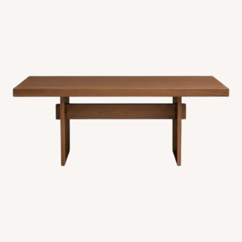Used Arhaus Mihaela 108” Walnut Dining Table  for sale on AptDeco