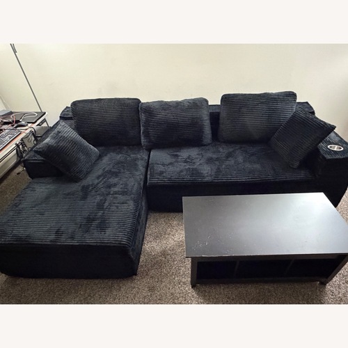Used Wayfair L Shaped Sectional Sofa for sale on AptDeco