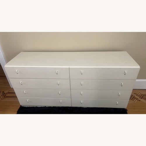 Used Vintage/Antique White Wood Dresser for sale on AptDeco
