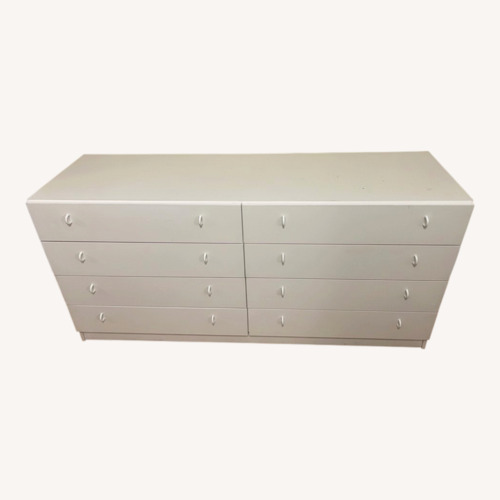 Used Vintage/Antique White Wood Dresser for sale on AptDeco