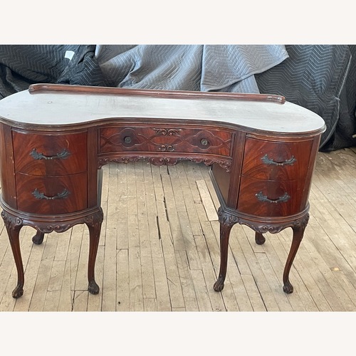 Used Antique Cherry Wood Dressing Table  for sale on AptDeco