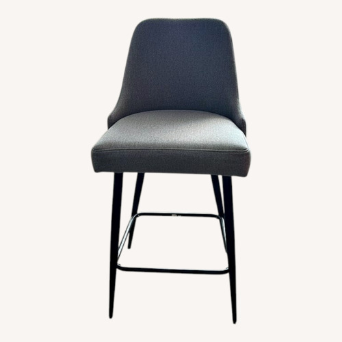 Used Light Gray Fabric Stools for sale on AptDeco
