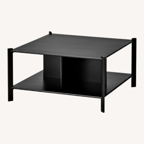 Used IKEA JÄTTESTA Coffee Table Black for sale on AptDeco