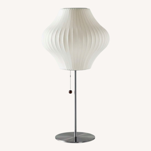Used Design Within Reach Nelson Pear Lotus Table Lamp for sale on AptDeco