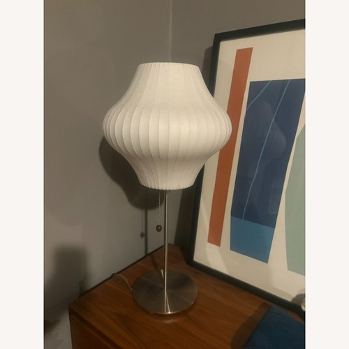 Used Design Within Reach Nelson Pear Lotus Table Lamp for sale on AptDeco