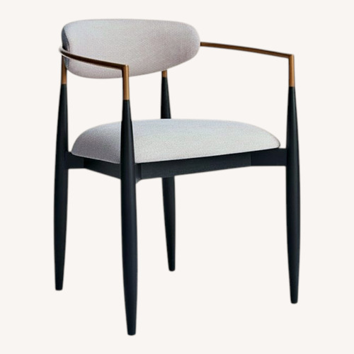 Used Arhaus Jagger Light Gray Dining Chairs for sale on AptDeco