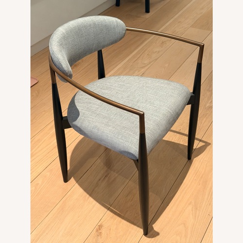 Used Arhaus Jagger Light Gray Dining Chairs for sale on AptDeco