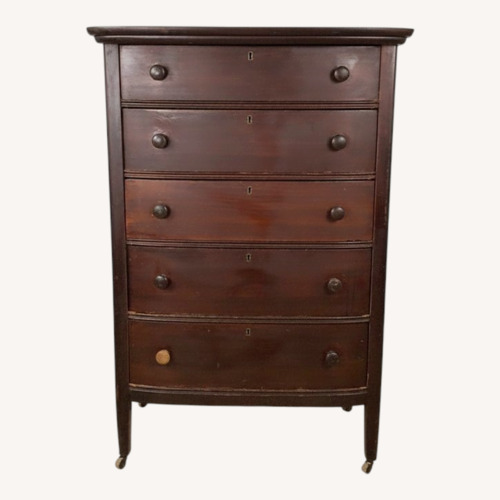 Used Antique Depression Era Five Drawer Chest for sale on AptDeco
