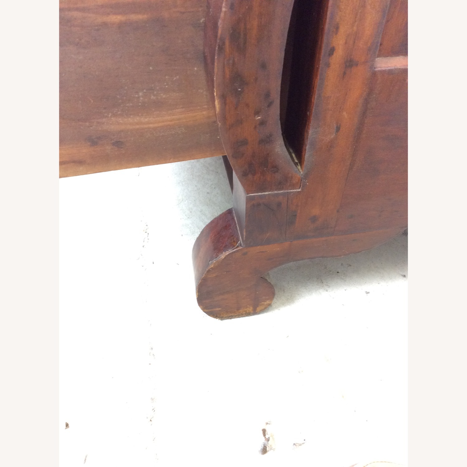 Antique Empire Mahogany Dresser with Glass Pulls - image-17