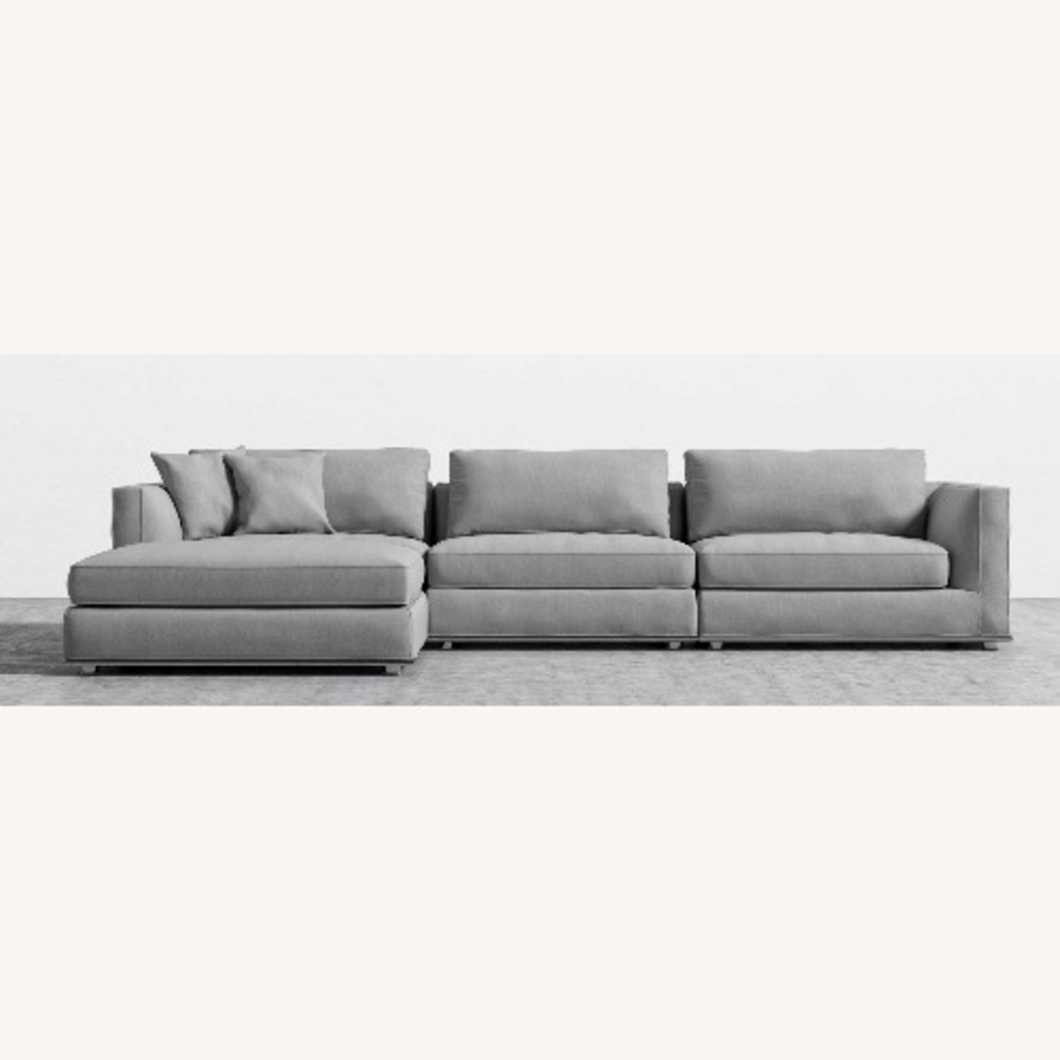 Rove Concepts Milo Modular Sectional / Glacier Grey - image-4