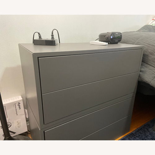 Used IKEA EKET Dark Gray Dresser for sale on AptDeco
