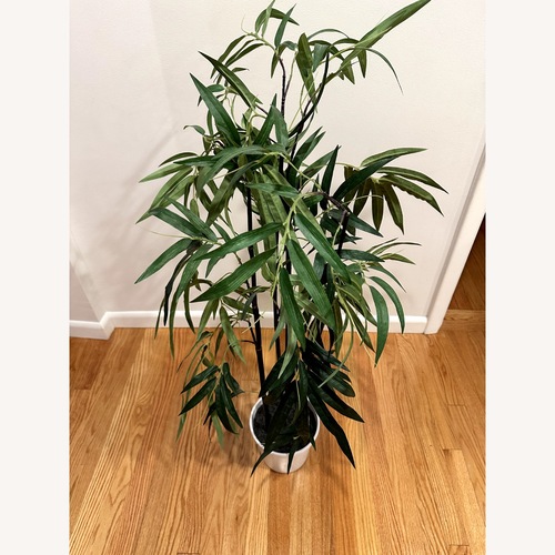 Used West Elm Faux Potted Fern Plant for sale on AptDeco