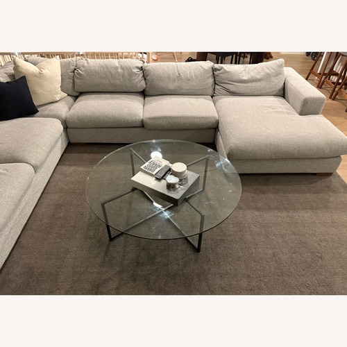 Used Glass Coffee Table for sale on AptDeco