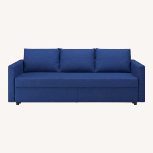 Used IKEA FRIHETEN Sleeper Sofa Blue for sale on AptDeco