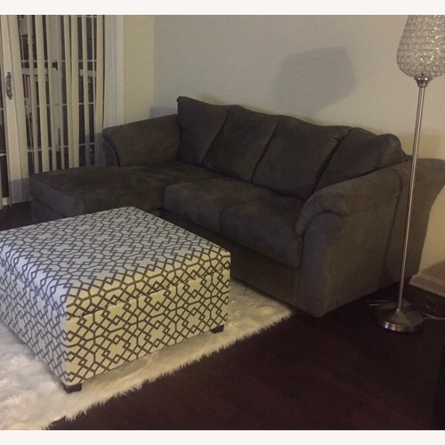 Used Small Sectional Couch (Left or Right Chaise) for sale on AptDeco