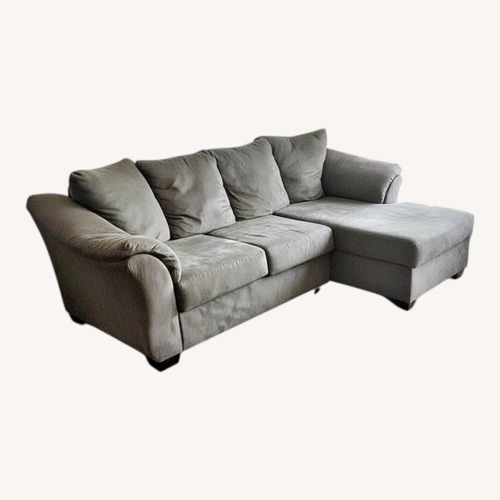 Used Small Sectional Couch (Left or Right Chaise) for sale on AptDeco