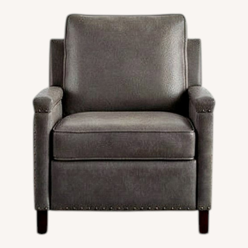 Used Pottery Barn Tyler Square Arm Leather Recliner for sale on AptDeco