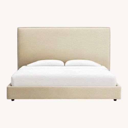 Used Crate & Barrel Upholstered Bed for sale on AptDeco