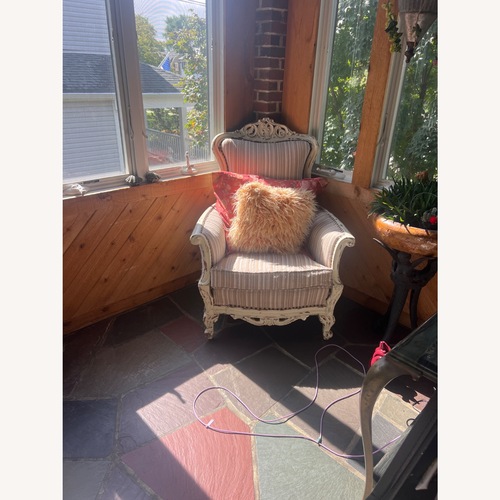Used Vintage/Antique Finds Wood Armchair for sale on AptDeco