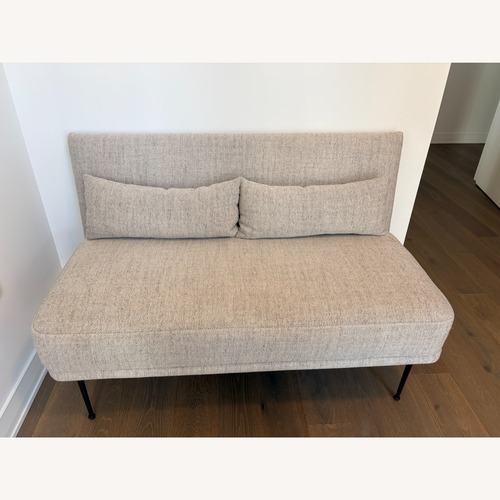 Used West Elm Modern Banquette for sale on AptDeco