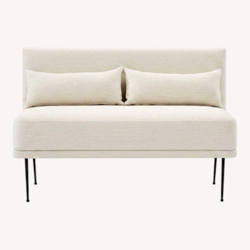 Used West Elm Modern Banquette for sale on AptDeco