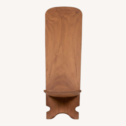 Used Natural Wood Accent Chair for sale on AptDeco