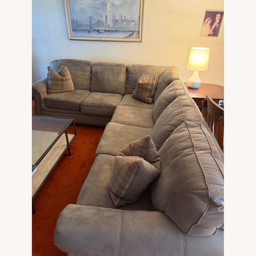 Used Ashley Furniture Dark Gray Sofa for sale on AptDeco