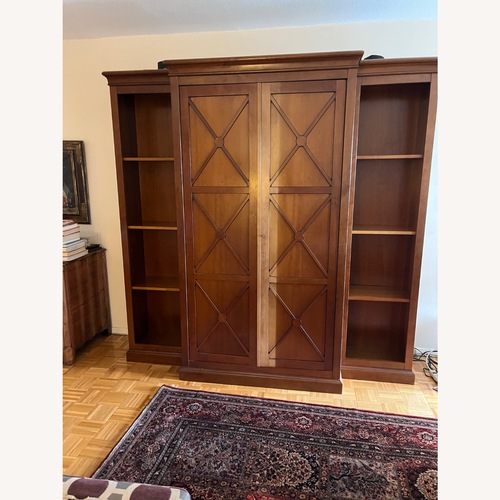 Used Grange Dark Brown Wood armoire for sale on AptDeco