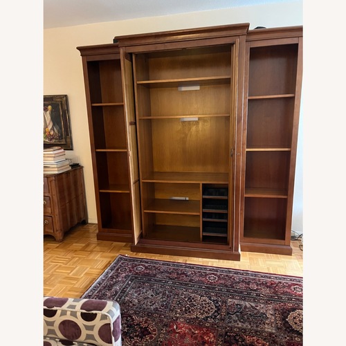 Used Grange Dark Brown Wood armoire for sale on AptDeco