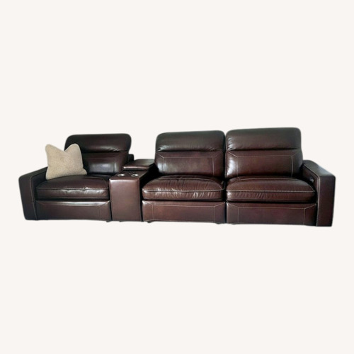 Used Faux Leather Recliner for sale on AptDeco