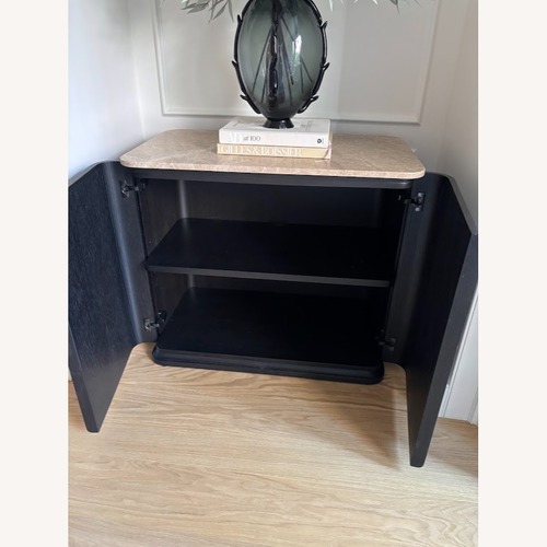Used Restoration Hardware Ligné Emperador Sideboard for sale on AptDeco