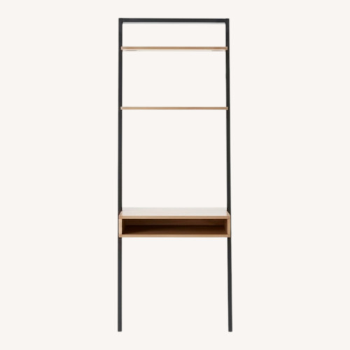 Used West Elm Light Brown Wood Wall Unit for sale on AptDeco